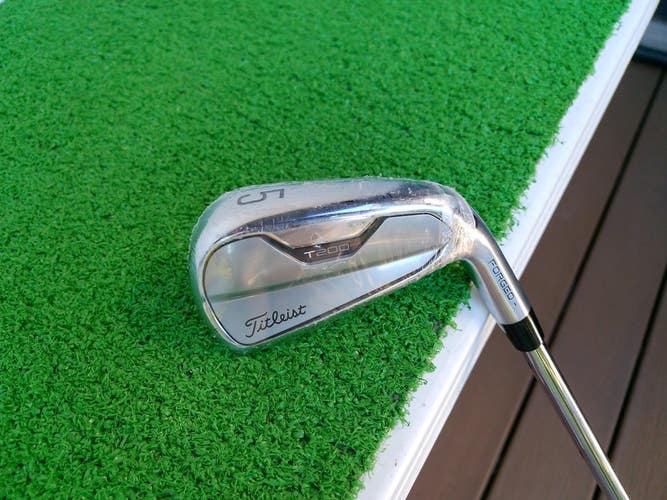 Titleist 2021 Forged T200 5-Iron w/ True Temper AMT RED S300 Stiff Shafts