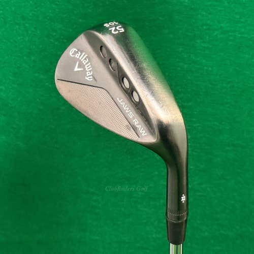Callaway Jaws Raw Black 52-10S 52 Gap Wedge Vokey Design Steel Wedge Flex
