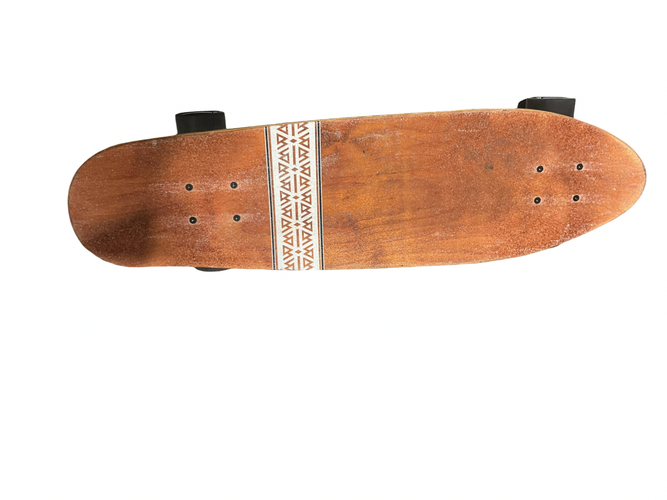 Used MAGNETO BOARDS TRIBAL Complete Skateboard Brown 8" 11834-S000058294