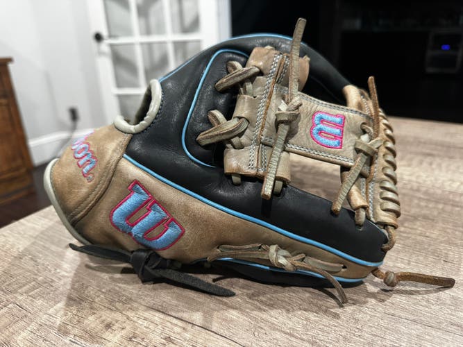 Wilson A1000 RH Infield Baseball Glove 11.5" (Used)
