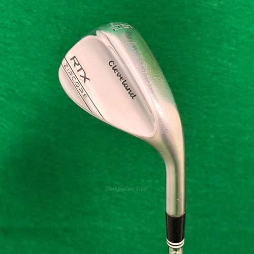Cleveland RTX Zipcore Mid Chrome 52-10 52 Gap Wedge DG Spinner TI Wedge Flex