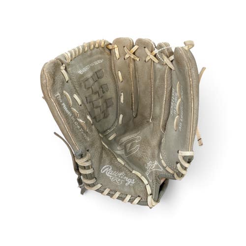 Used Rawlings SCSB115M BB/SB Glove RH Throw Grey 11 1/2" 11735-S000370386