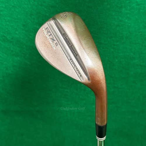 Cleveland RTX 6 Zipcore Tour Rack Mid Raw 56-10 56 Sand Wedge DG S400 TI Stiff