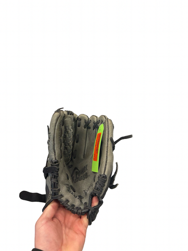 Used Mizuno POWER CLOSE BB/SB Glove RH Throw Grey 10 1/2" 11682-S000140807