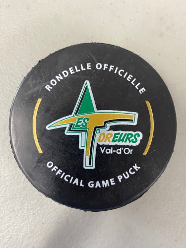 Val D'or Foreurs puck QMJHL