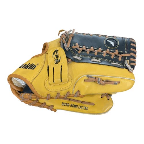 Used Franklin FIELD MASTER BB/SB Glove RH Throw Gold 12" 11735-S000369886