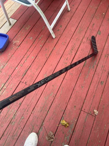 Intermediate CCM XF Ghost Left Hand Hockey Stick P28+1/4 55 Flex (Used)