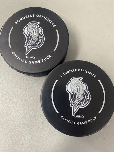 Gatineau Olympiques puck QMJHL