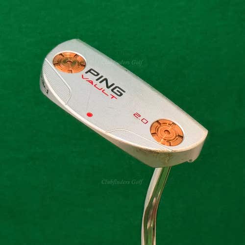 Ping Vault 2.0 PIPER Red Dot 35" Double-Bend Mid-Mallet Putter Golf Club
