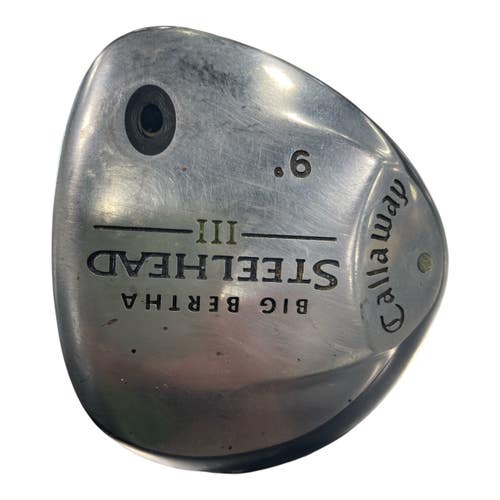 Used Callaway BB STEELHEAD III Mens Driver RH 9.0 Degree 11735-S000368811