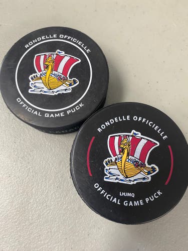 Baie Comeau Drakkar puck QMJHL