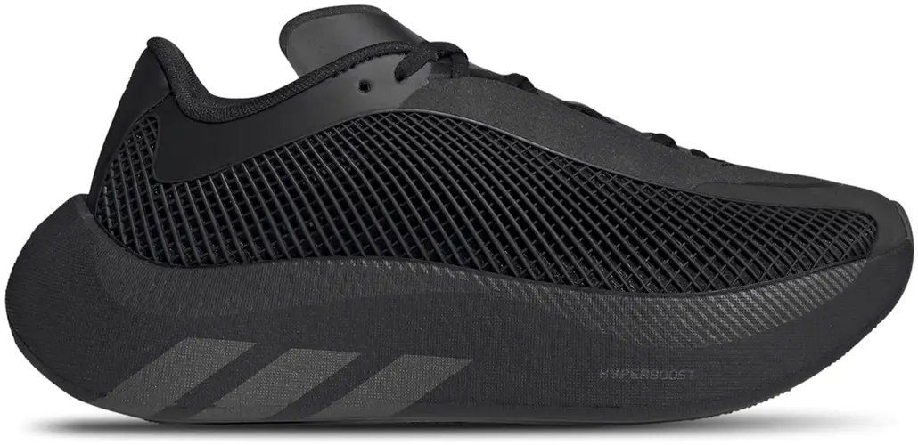 Size 10 - adidas Hyper Boost Euphoria Triple Black no box LA6211