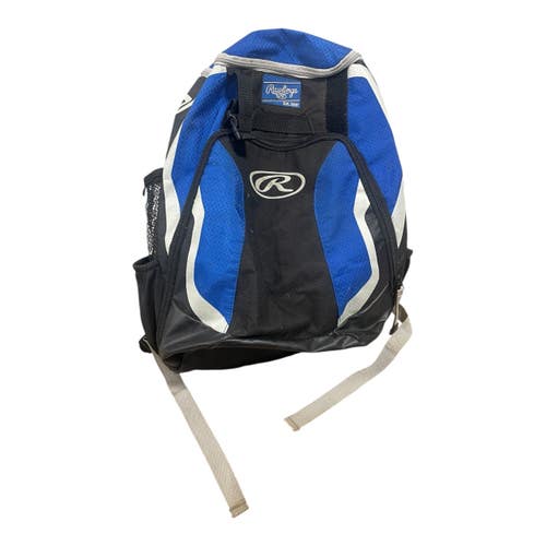 Used Rawlings BACKPACK BB/SB Player Backpack Royal Blue 11735-S000365176