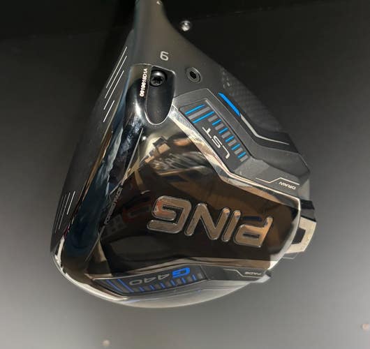 Ping G440 LST Driver 9.0* Stiff Tensei 1K Black 65g RH Used