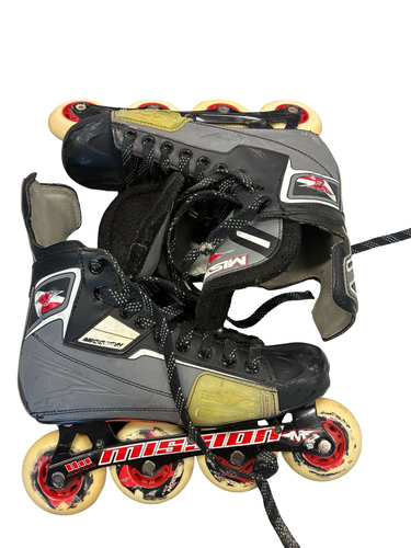 Used Mission Roller Hockey Skates Grey Senior 8 11682-S000138672