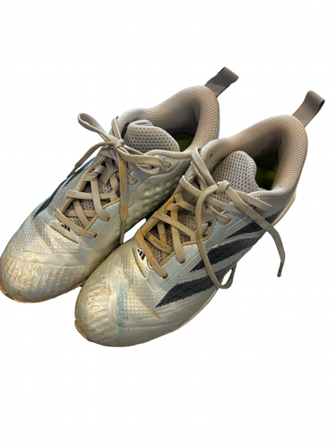 Used Adidas ADIZERO INSTINCT 4.5 BB/SB Cleats Grey Junior 04.5 11682-S000140706