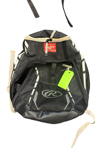 Used Rawlings BACKPACK BB/SB Player Backpack Black 11682-S000140709