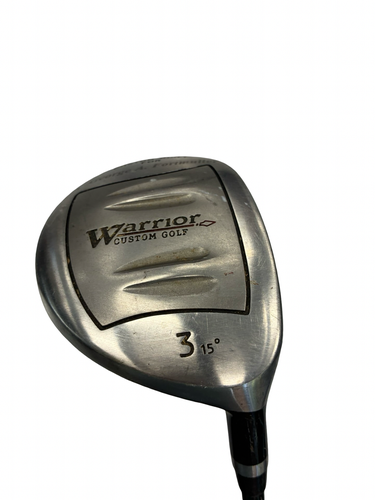 Used Warrior CUSTOM GOLF Mens Fairway Wood RH 3 Wood 11682-S000140629