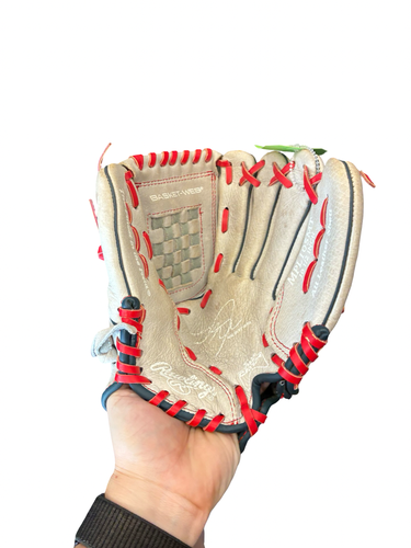 Used Rawlings SURE CATCH BB/SB Glove RH Throw Grey 10 1/2" 11682-S000139148