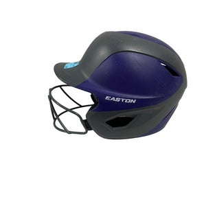 Used Easton 6 5/8 - 7 1/4 Batting Helmet w/Mask Purple LG 11735-S000364862