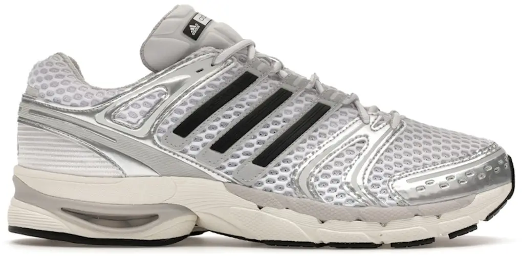 Size 9.5 - adidas Adistar Control 5 Silver Metallic Grey mens KI6121