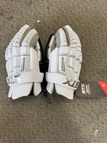 STX Surgeon RZR2 Goalie Gloves (New) XL