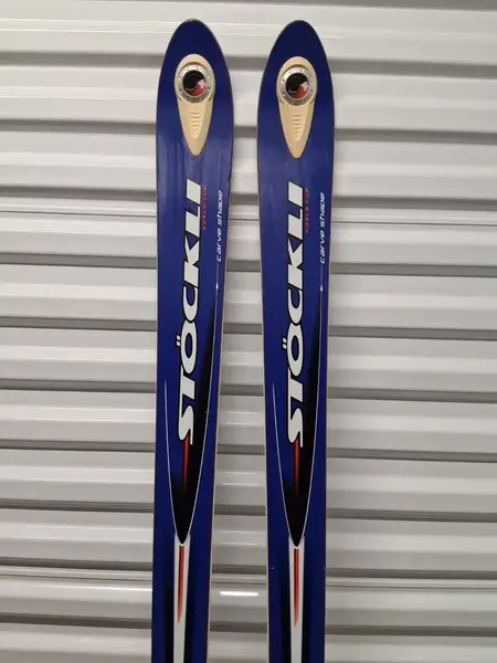 Stockli World Cup Laser GS w/3/4th of Marker Logic 2 Bindings Size