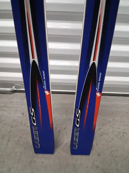 Stockli World Cup Laser GS w/3/4th of Marker Logic 2 Bindings Size