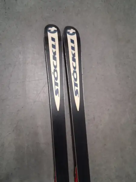Stockli World Cup Laser GS w/3/4th of Marker Logic 2 Bindings Size