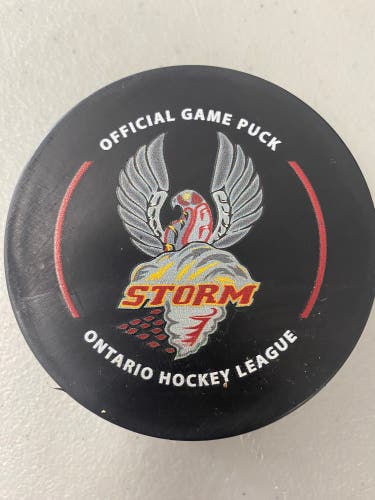 Guelph Storm puck