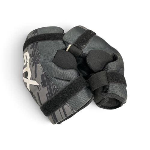 Used STX STALLION Lacrosse Arm Pads/Guards Black SM 11735-S000368050