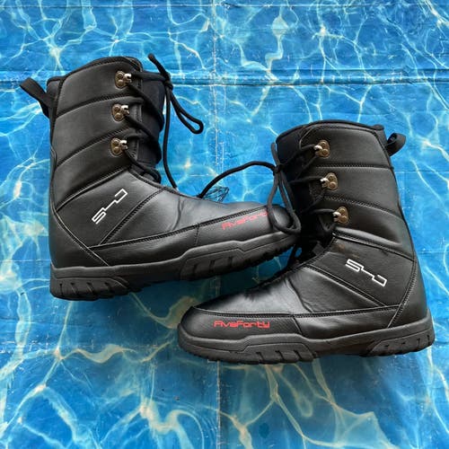 Five Forty Snowboard Boots (Used) Size M 10
