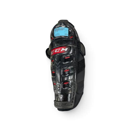 Used CCM RBZ Junior Shin Guards Black 12" 11735-S000367203