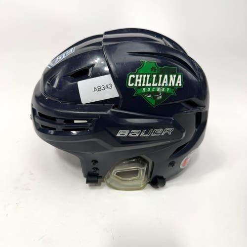 Used Navy Bauer Re-akt Helmet | Senior Small | AB343