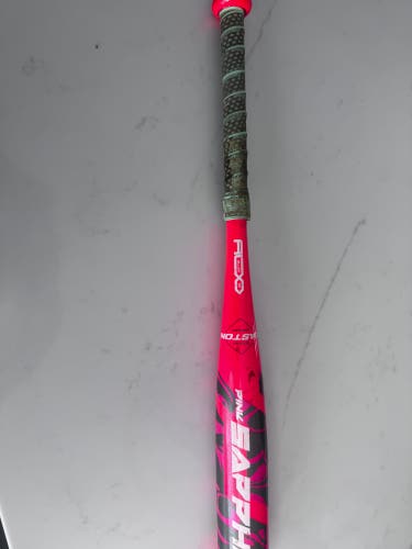 2025 Easton Pink Sapphire Alloy Bat (-10) 16 oz 26" (Used)