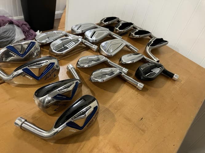Lot of 16 Tour Edge 7-Iron / 7-Hybrid Demo Heads