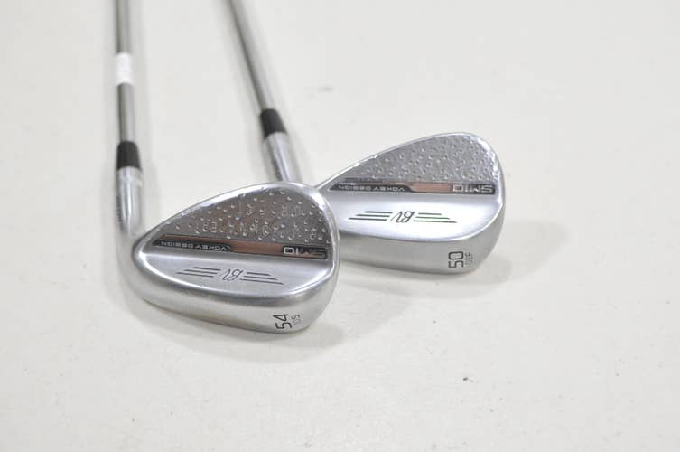 Titleist Vokey SM10 Tour Chrome 50*, 54* Wedge Set BV Wedge Flex Steel #228272