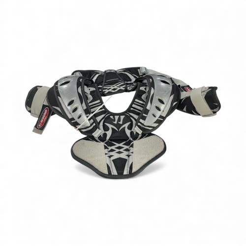 Used Warrior ADRENALINE 7.0 Lacrosse Shoulder Pads Black Youth 11735-S000355871