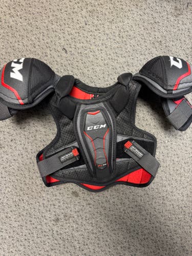 Small Junior CCM JetSpeed FT370 Shoulder Pads (Used)