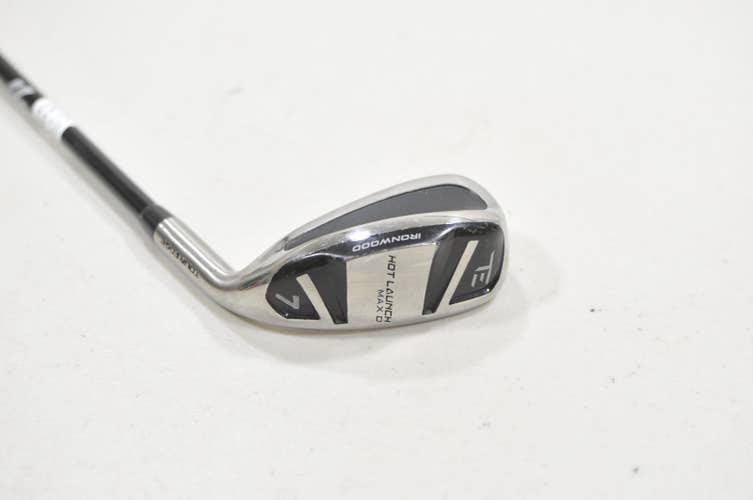 Tour Edge Hot Launch Max D Ironwood Single 7 Iron Regular RH Ascent 55g #229344