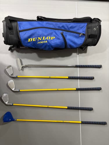 Junior Dunlop Right Handed Clubs (Full Set) 5 Pieces 37.5" (Used)