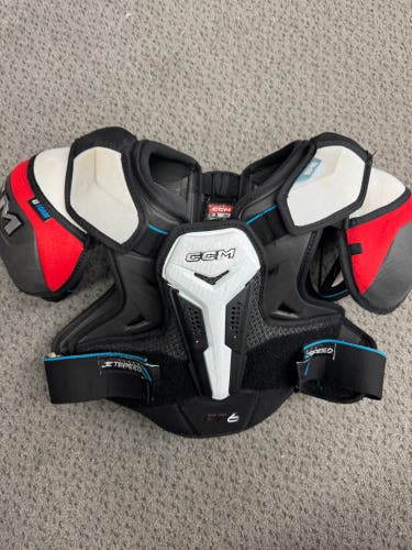 Large Junior CCM JetSpeed FT6 Shoulder Pads (Used)
