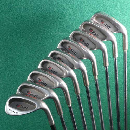 Wilson Staff Ultra 45 3-PW, SW Iron Set Stepped Steel Regular/Stiff *READ*