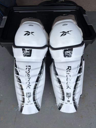 Senior Reebok 8K Pro 15" Shin Pads Pro Stock (Used)