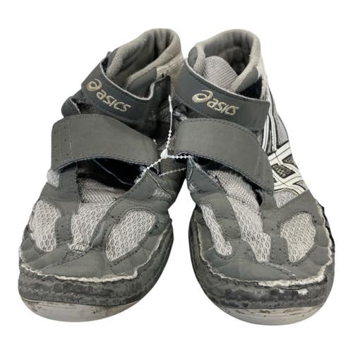 Used Asics Wrestling Shoes Grey Junior 05.5 11735-S000364087