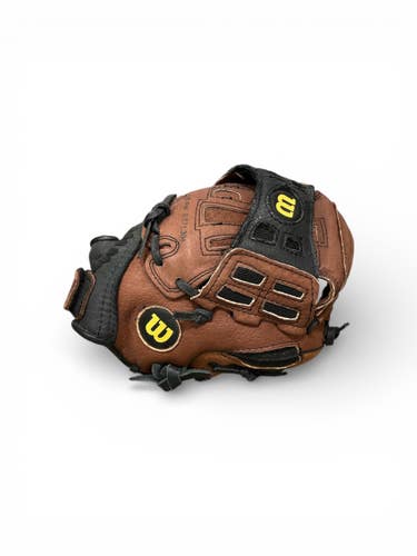 Used Wilson EZ CATCH BB/SB Glove LH Throw Brown 10" 11735-S000356721