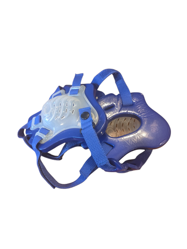 Used Wrestling Headgear Royal Blue 11735-S000358906