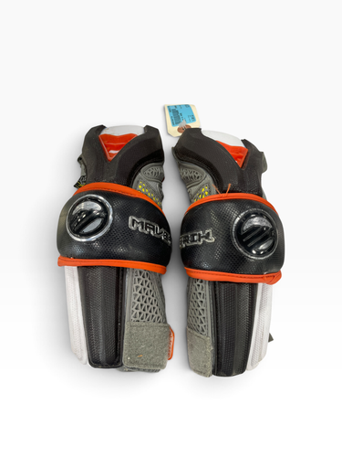 Used Maverik ROME Lacrosse Arm Pads/Guards Grey LG 11735-S000368738