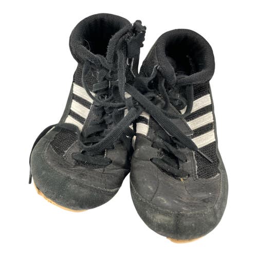 Used Adidas Wrestling Shoes Black Junior 02 11735-S000364384