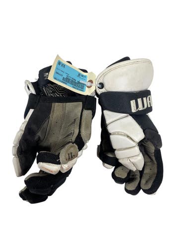 Used Warrior MACD-LITE Lacrosse Gloves Junior Black SM 11735-S000363498